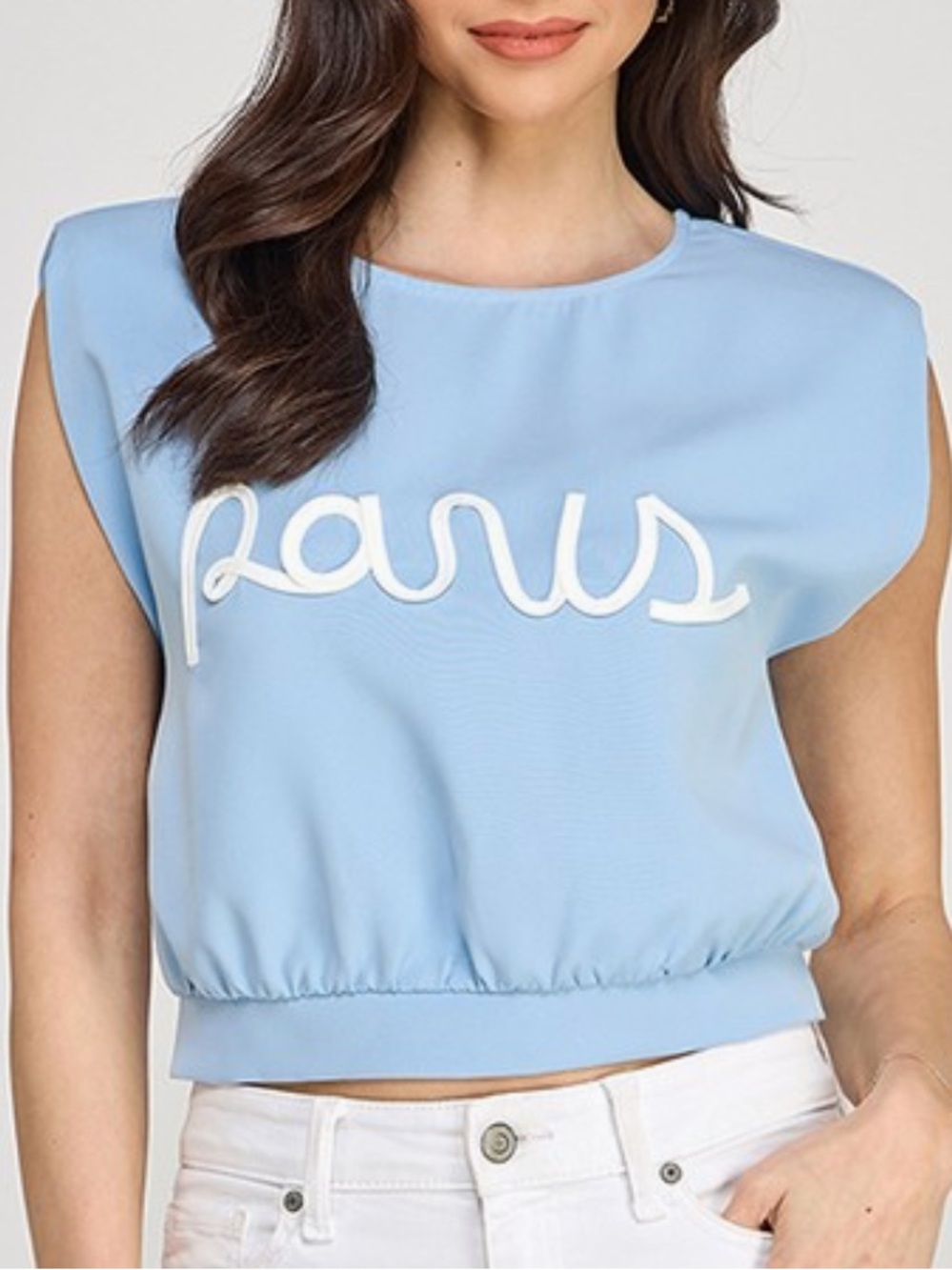 Milk & Honey Paris Waist Length Light Weight Short Sleeve - Picture 1 of 2